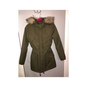 Green Parka Coat